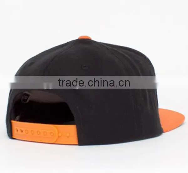 2015 Trendy Custom Logo Snapback, Custom Embroidery Snapback Cap, Custom Snapback Hat Wholesale photo-2
