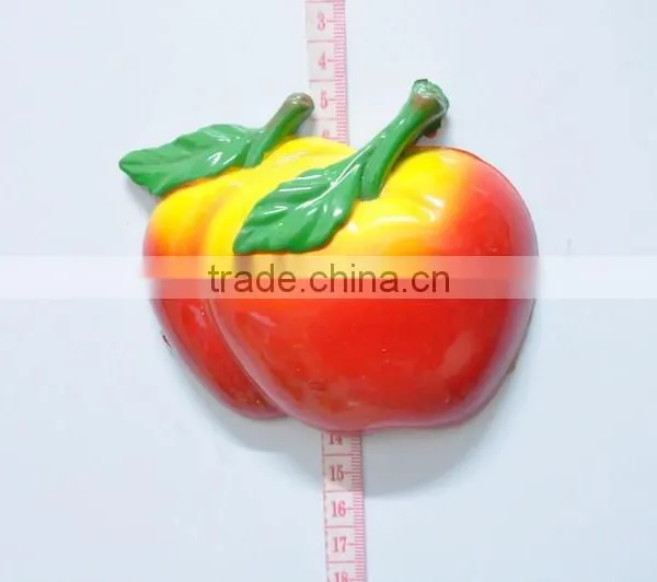 Apples Pears Orange Strawberrys Cute Shape Fruits and Vegetables and Colorful Promotion Fridge Magnets, Magnetic photo-5