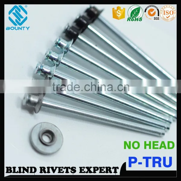 HIGH QUALITY DOUBLE CSK COUNTERSUNK STEEL PT RIVETS FOR COMMUNICATIONS EQUIPMENT photo-4