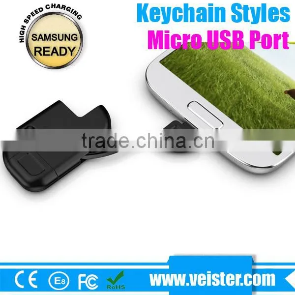 Keychain Micro Mini Usb Cable Sync Data and Charge for Samsung photo-4