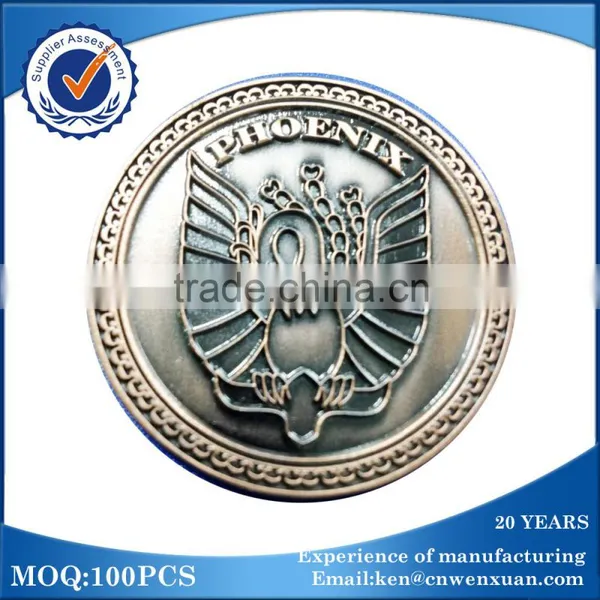2016 Bronze Metal Badge /carved Metal Badge /custom Logo Badge Quality Choice Supplier's Choice