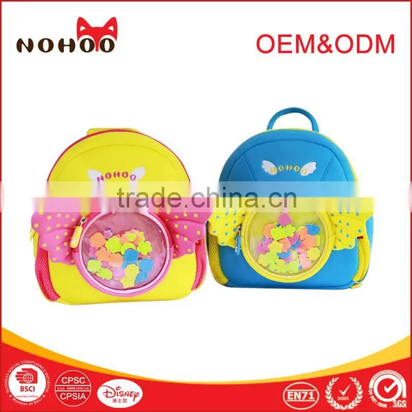 High Quality Neoprene Daily Backpack Girls Backpack Bag Eco-friendly