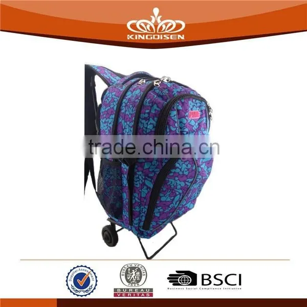 2015 Waterproof Blue and Purple Leisure Backpack photo-3