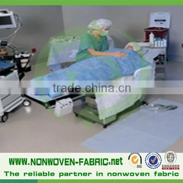 Disposable Medical Textile Products Nonwoven Fabric for Medical Bedsheet Covering