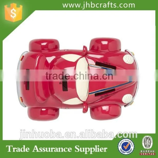New Design Handmade Red Car Money Bank photo-3