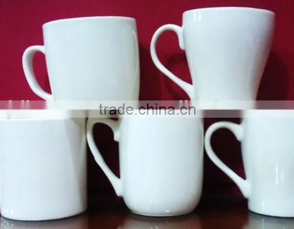 White Body Bone China Porcelain Stoneware Earthenware New Bone Big Cup Mug Quality Choice