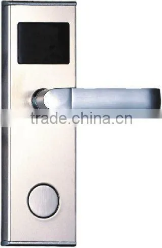 125KHZ or 13.56MHZ Zinc Alloy IC/ID Card Hotel Door Lock.RFID Hotel Door Lock