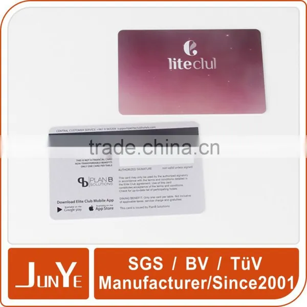 New Arrival Printing Blank Pvc Card Magnetic Stripe Plastic Card Quality Choice photo-3