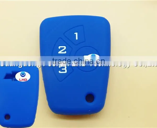 Silicone Car Key Cover For Colorful Key Fob Silicone Holder Replacement Case photo-5