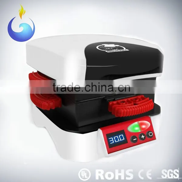 Househole Customize Label Aluminum Panel 600W Hamburger Bread Baking Machine
