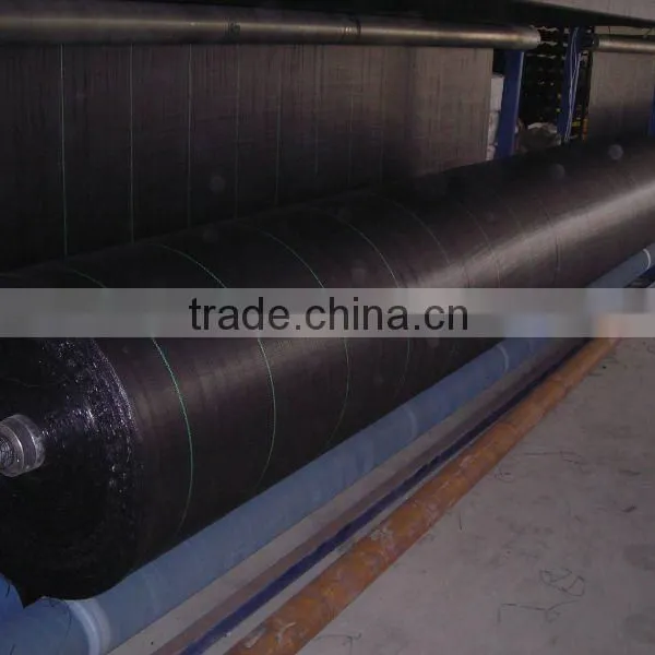 Black pp Woven Geotextile Fabric photo-3
