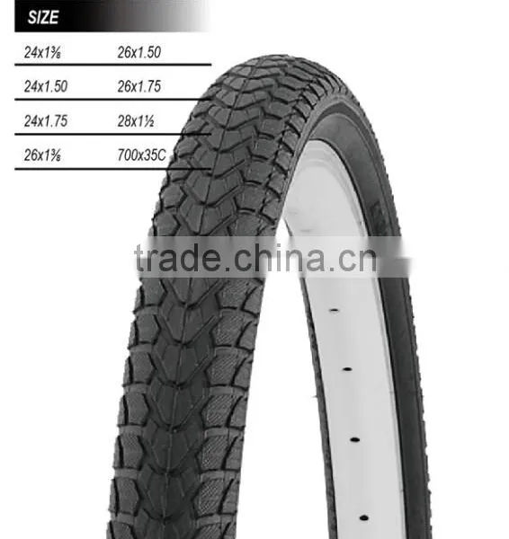 Bicycle Tyre 26x2x1-3/4 26x1-3/8 26x1-1/4 Tire Bike 26 photo-3