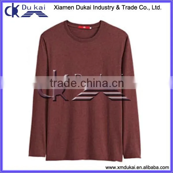 Men's Plain Long Sleeve T Shirts