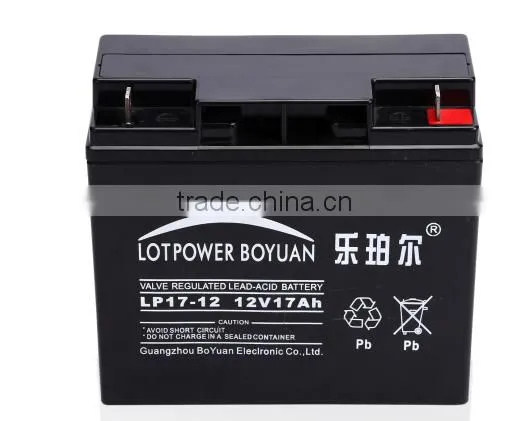 Guangzhou Best Selling 12 Volt 17ah Deep Cycle Vrla Battery