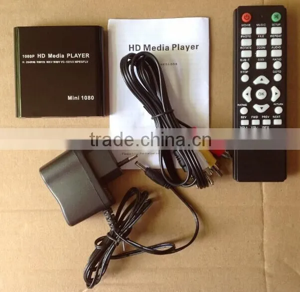 Mini Media Player Mini 1080P HDMISD/USB HD Media Player MKV/RM/RMVB Wholesale photo-6
