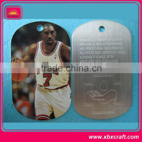 Decorative Metal Name Tag Necklace photo-3