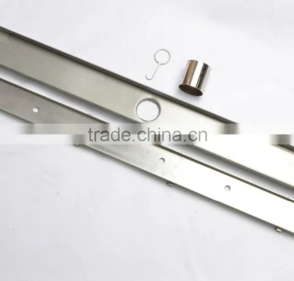 Stainless Steel Floor Drainer , Linear Floor Drainer Grate 78825 photo-3