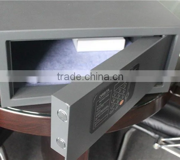 Mini Hotel Room Safe Deposit Box, Portable Safe Box, Fireproof Safe Deposit Box photo-2