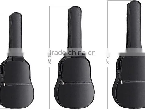 Custom Cheap Black Waterproof 38in 40in and 41in Guitar Gig Bag Quality Choice photo-3