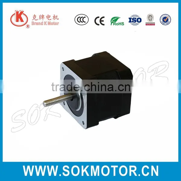good price and high performance NEMA17 12V bipolar stepper motor for engraving machine
