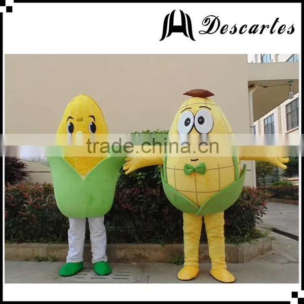 Custom Made Corn Cartoon Costume/Yellow Corn Mascot Costume