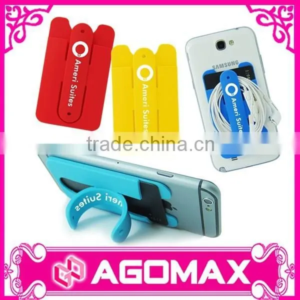 3 in 1 Multiuse Smartphone 3M Adhesive Stand With Card Pocket photo-4