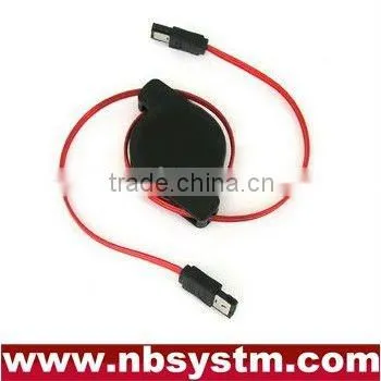 Flexible ESATA Cable Male to Male, Hard Disk Data Cable