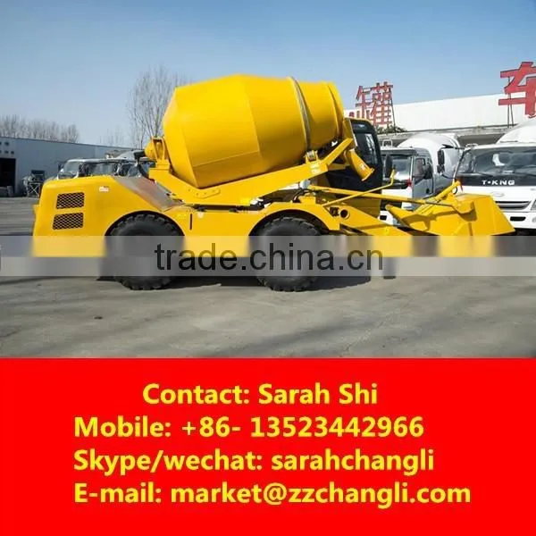 Cummins Diesel Engine 3m3 Self--loading Mobile Concrete Mixers for Sale photo-2