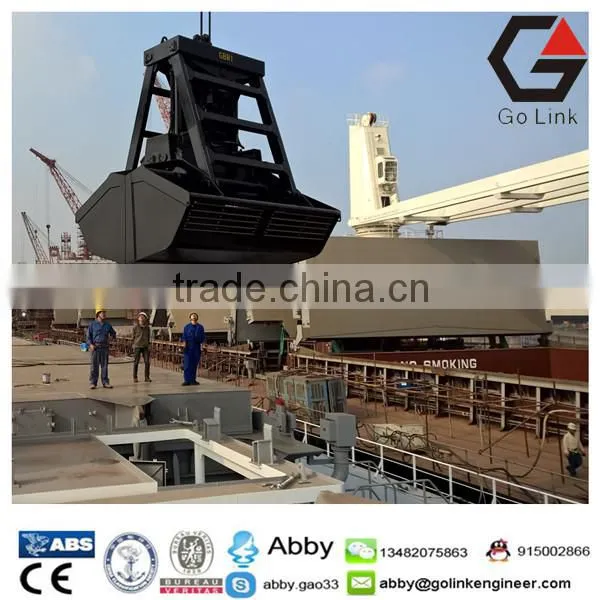 Wireless Remote Control Grab Bucket Cargo Grapple Clamshell Grab for Deck Crane photo-4
