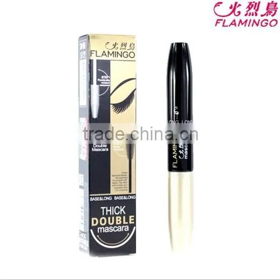 Flamingo 3d Fiber Lash Growth Velvet Double-headed Mascara photo-3