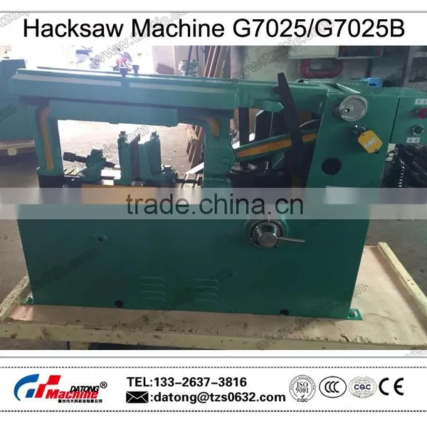 Supply Hacksaw Machine G7025B for Cutting Metal photo-4