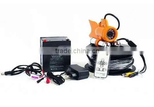 7" TFT LCD DVR Video Fish Finder System With HD CCD 650TVL Underwater Camera Cable 20M(66ft) Version Support 16GB SD Card photo-3