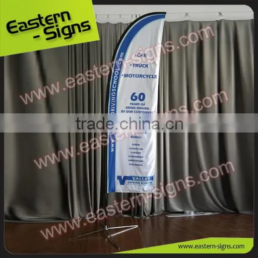 Dye Sublamtion Printing Cheap Beach Flags For Sale photo-6