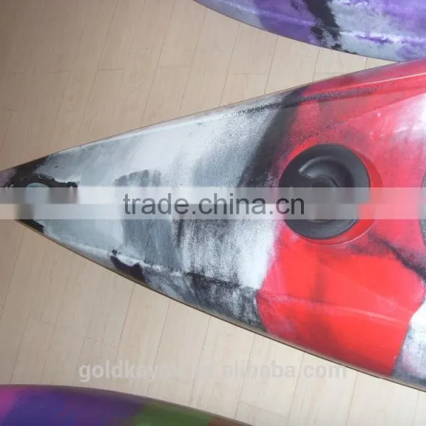 Sit in Kayak Touring Kayak With Foot-rest and Rudder Professional Kayak Factory photo-6