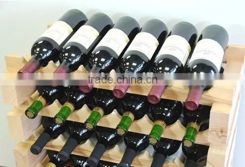 Fashion Wooden Wine Display Rack