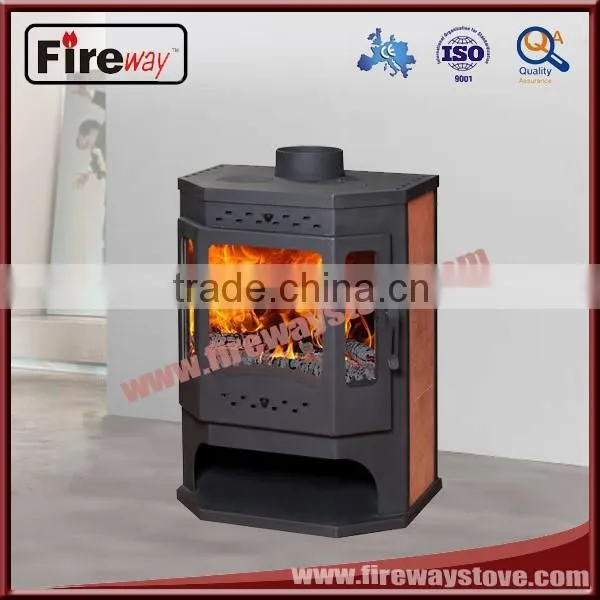 French Style Modern Design 710x540x945 Wood Stove Burning