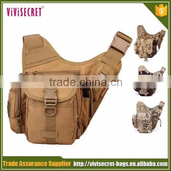 High Quality Durable Outdoor Cross Body Military Army Tactical Motorcycle Saddle Bag for Men photo-2
