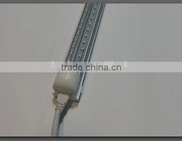 V Shape LED Cooler Lights 2ft Led Tube t8 Integrated Tube Light 18W AC100-240V Clear Cover With CE RoHS Listed t8 Led Tube photo-5