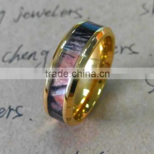New Year Product Titanium Camo Rings for Unisex photo-2