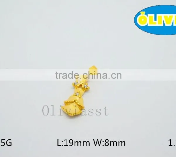Olivia 2016 New Fashion Modern 316 Stainless Steel Cast Metal Pendant photo-5