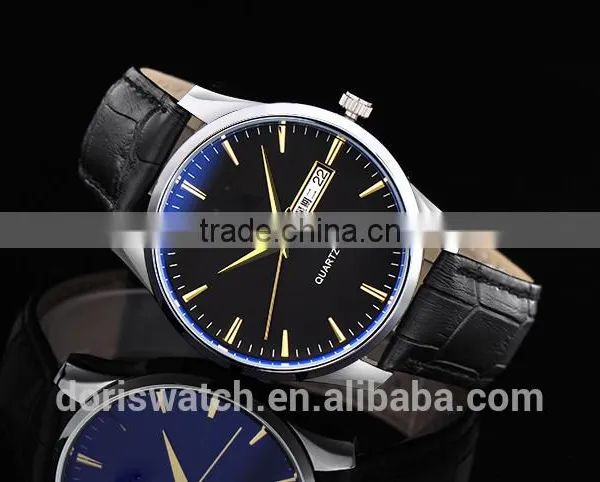 Luxury New Arrival Factory Price Business Men Leather Watch photo-5