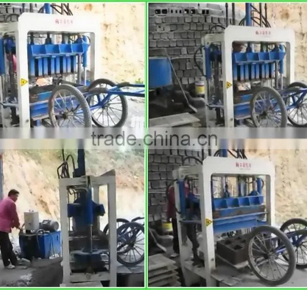2010-2013 Most Popular Hollow Bricks Made of Concrete Block Making Machine Price in India photo-3
