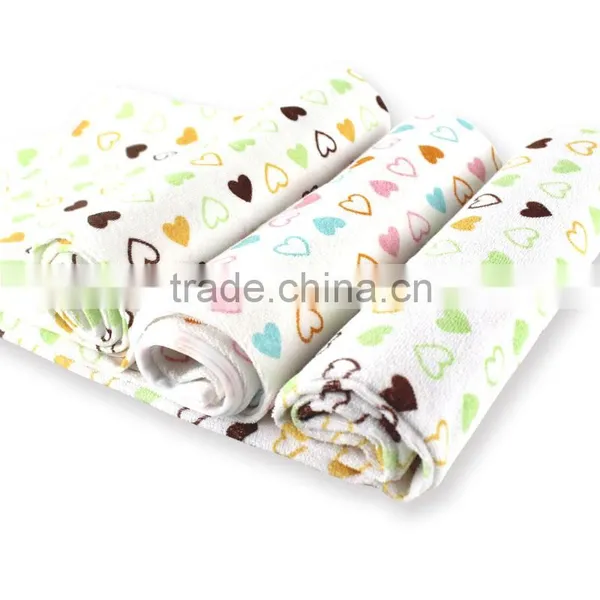 Fashion Printed Bamboo Terry Cloth Baby Infant Changing Pad / Urine Pad photo-3