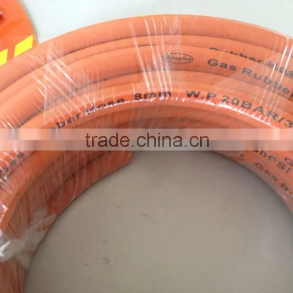 Orange Color LPG GAS Hose ID 8mm photo-4