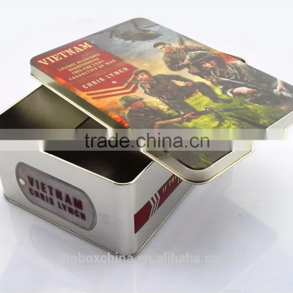Top Quality Wholesale Rectangular Metal Shoe Container photo-2