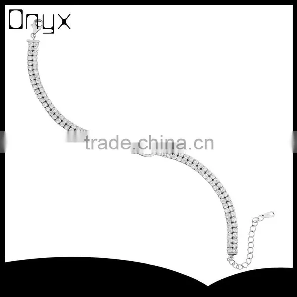 92.5% Sterling Silver Letter s Wire Design for Women With Micro Zircon