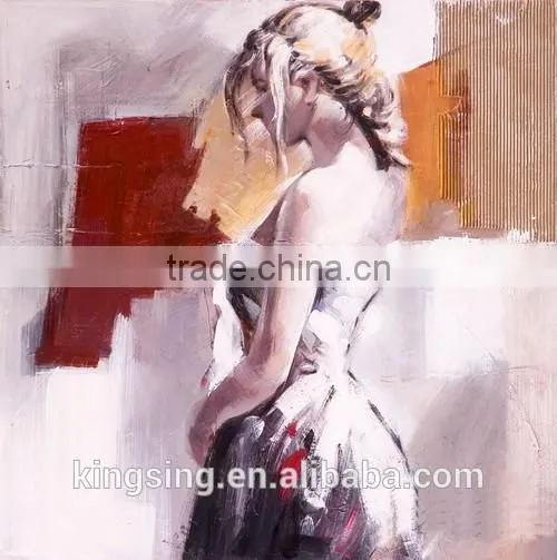 Pop Art Abstract People Painting Musim Painting HT 1690 photo-3