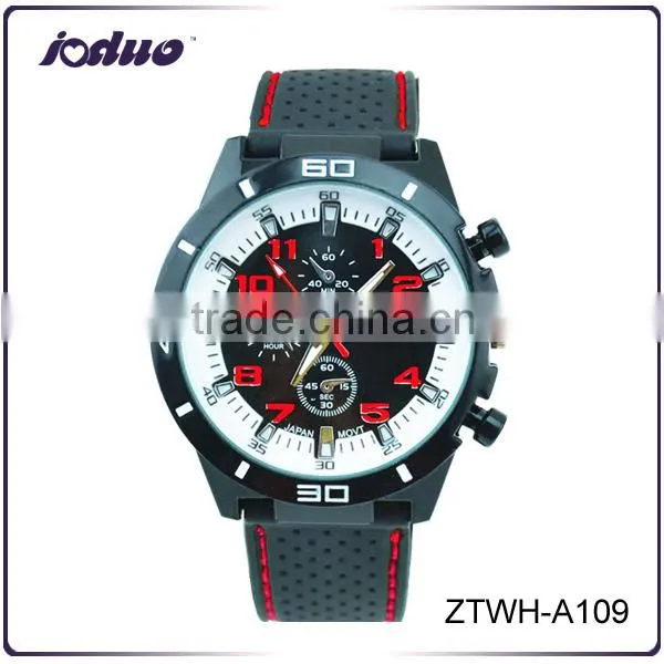 Latest Design Fashion Silicone Sport Men's Watch