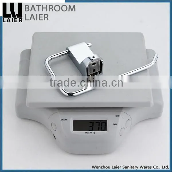 EconomicaEconomical European Style Covered Zinc Alloy Chrome Finishing Bathroom Sanitary Items Wall Mounted Toilet Paper Holder photo-5