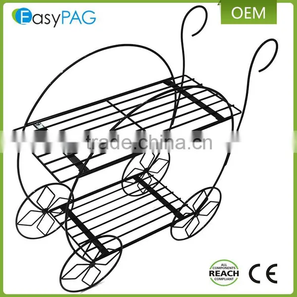 Outdoor Garden Metal Decorative Flower Pot Stand,Metal Flower Pot Holder photo-6